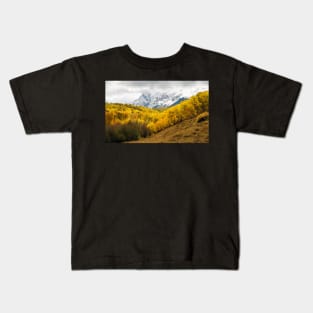 Fall in San Juan Mountains Kids T-Shirt